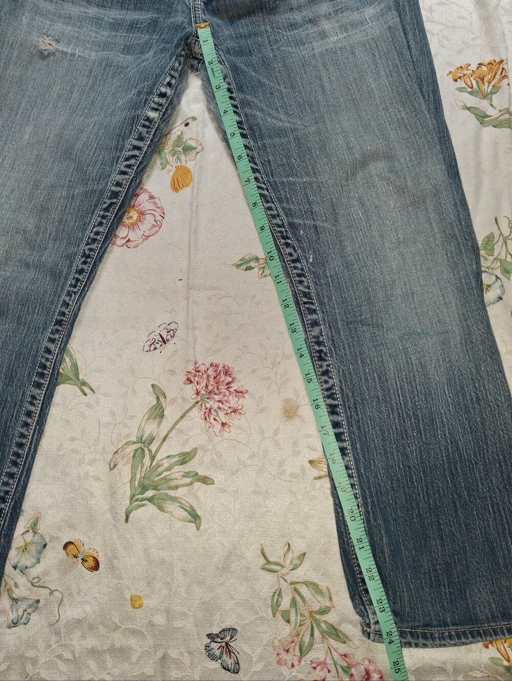Big Star Light Blue Ankle Crop Jeans - Picture 7 of 7